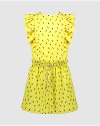 NONO - Myrthe Ruffle Sleeve Dress - Kids-Teens