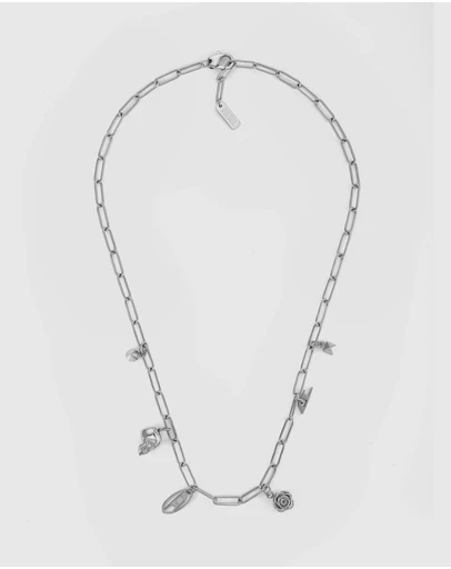Diesel - Silver-Tone Necklace