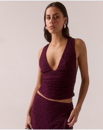 SOVERE - Aaila Lace Top
