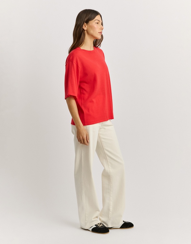 Toorallie - Extrafine Relaxed Knit Tee