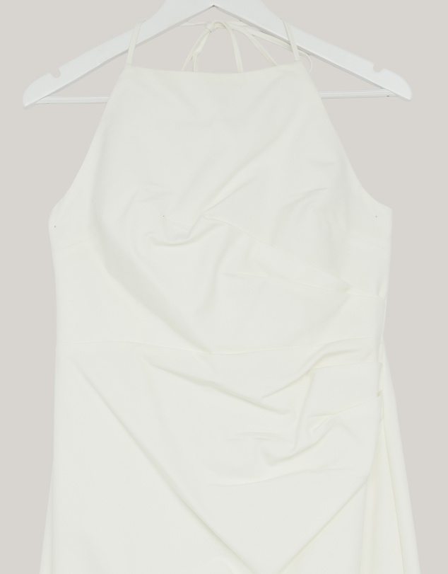 Revibe - Repaired Shona Joy Lani High Neck Halter Maxi Dress - AU 12