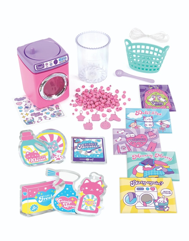 Make It Real - Purrfect Wash N Bead DIY Bracelet Set