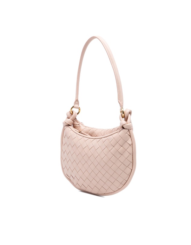 Pre-Loved by Azura Reborn - Pre-Loved Small Nappa Intrecciato Gemelli Hobo