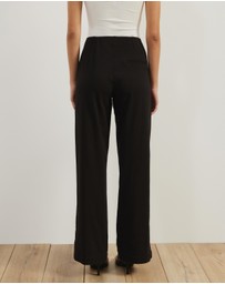 Atmos&Here - Malia High Waisted Tailored Pants