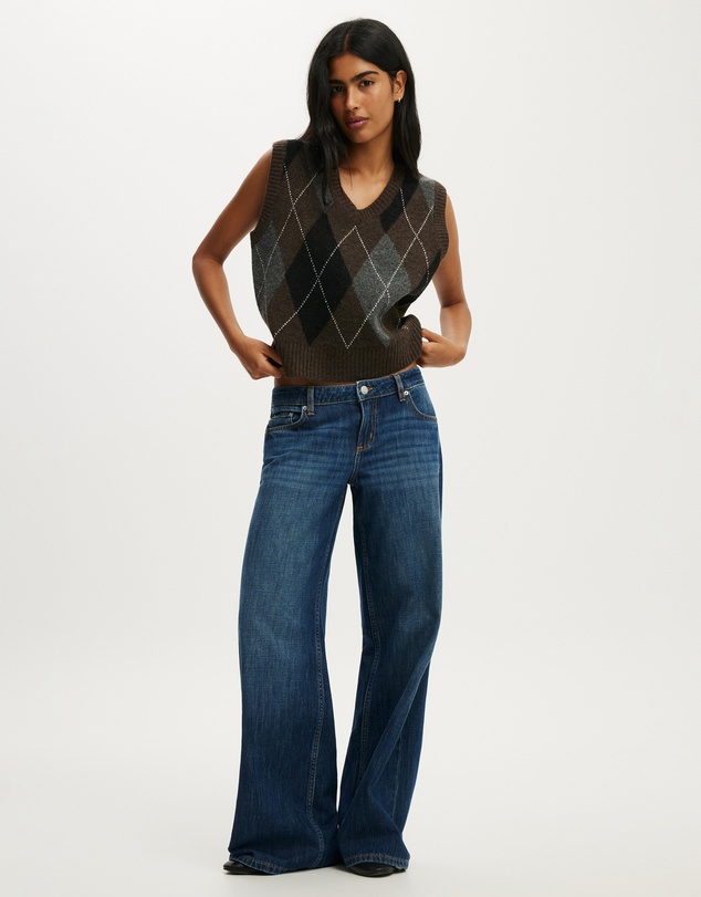 Cotton On - V-Neck Slouch Vest