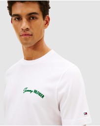 Tommy Hilfiger - Back Logo Jersey Crew Neck T-Shirt