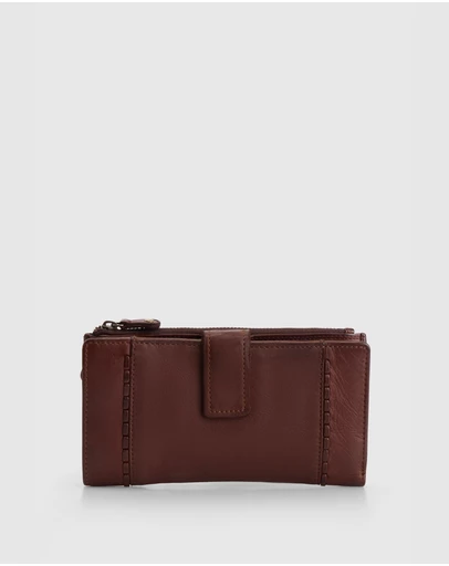 Evity - Ava Leather Large Tab Wallet