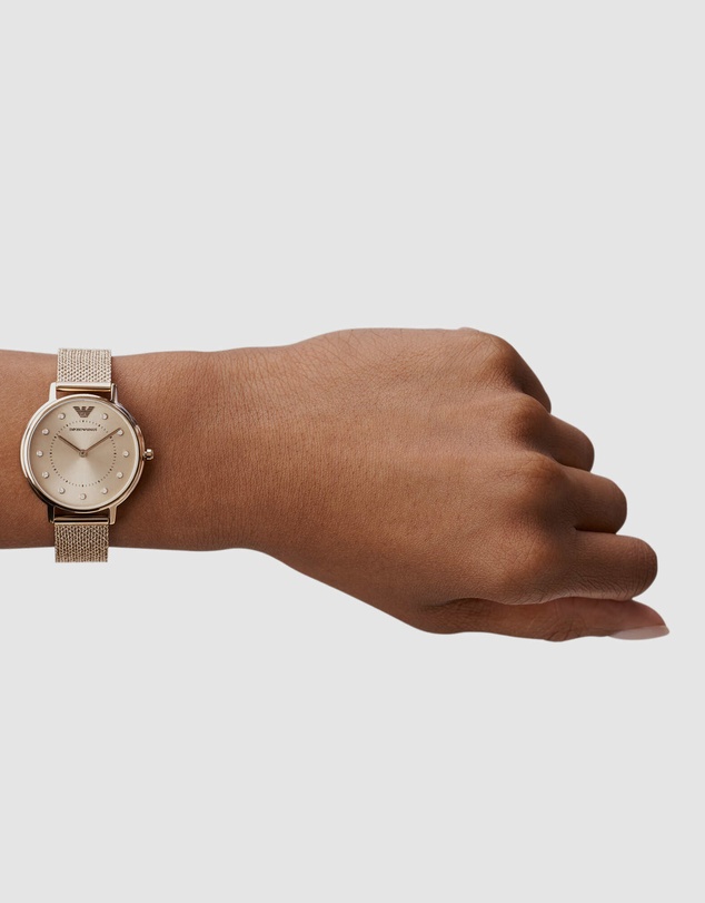 Emporio Armani - Pink Analogue Watch