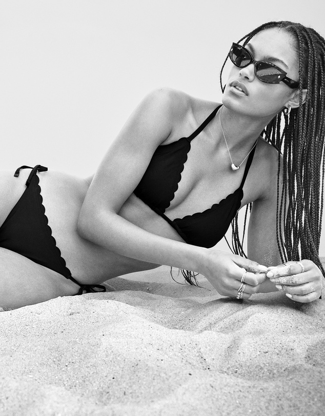 Sea Level Australia - Scallop Halter Slide Tri Bra