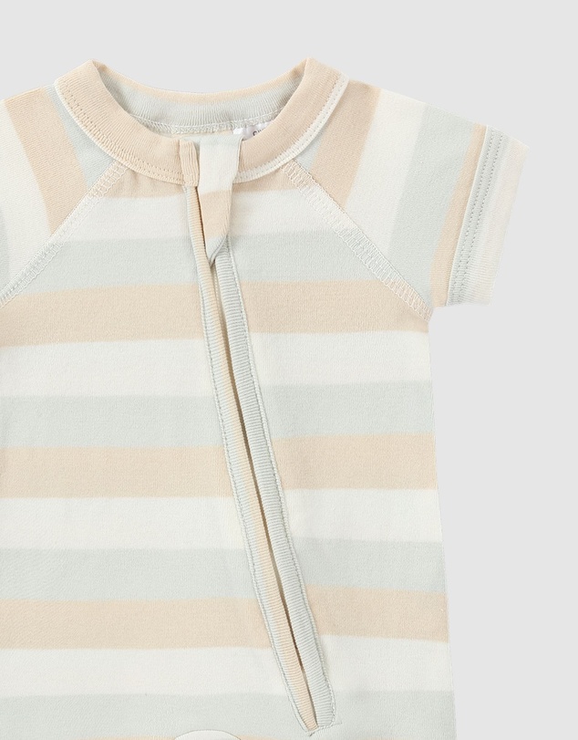 Susukoshi - Zip Suit Short Sleeves With Shorts
