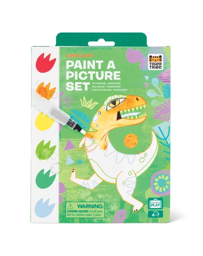 Tiger Tribe - Paint-a-Picture Set - Dinosaurs