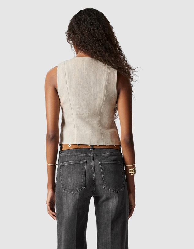 & Other Stories - Tailored Linen Waistcoat