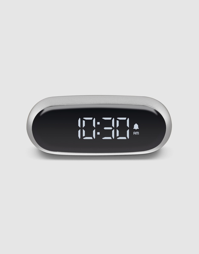 Lexon - Lexon Minut Mini Alarm Clock - Alu Polish