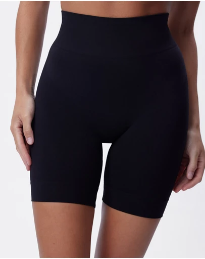 Bras N Things - Base Layers Mid Rise Shortie - Black