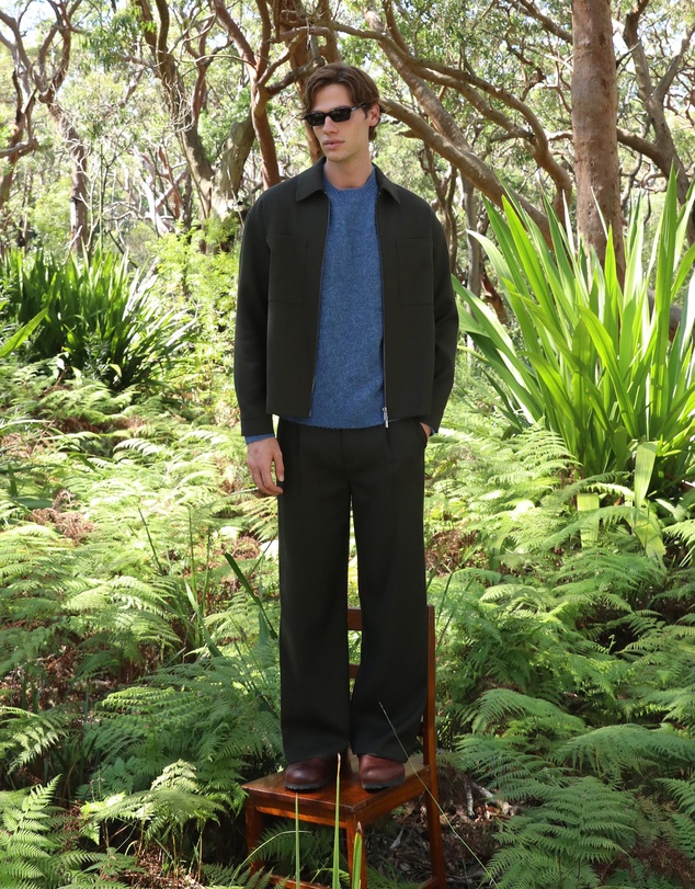 AERE - Beckett Zip Through Jacket