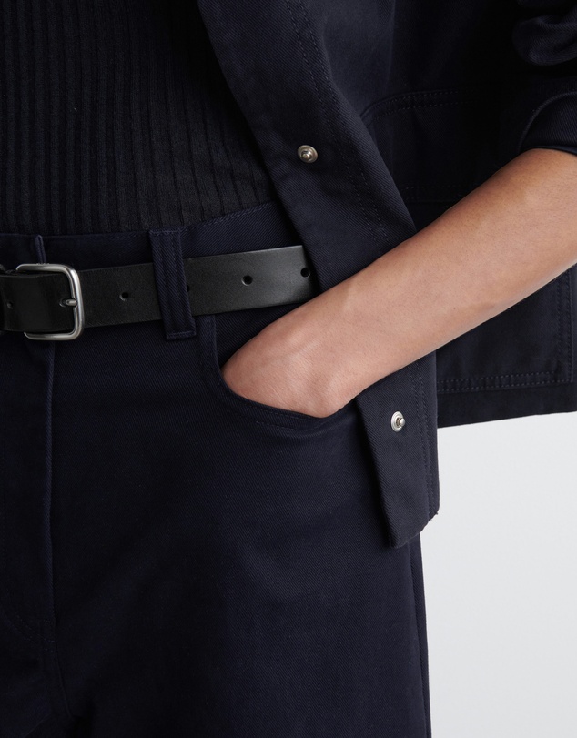 COS - Cotton Cropped Wide-Leg Trousers