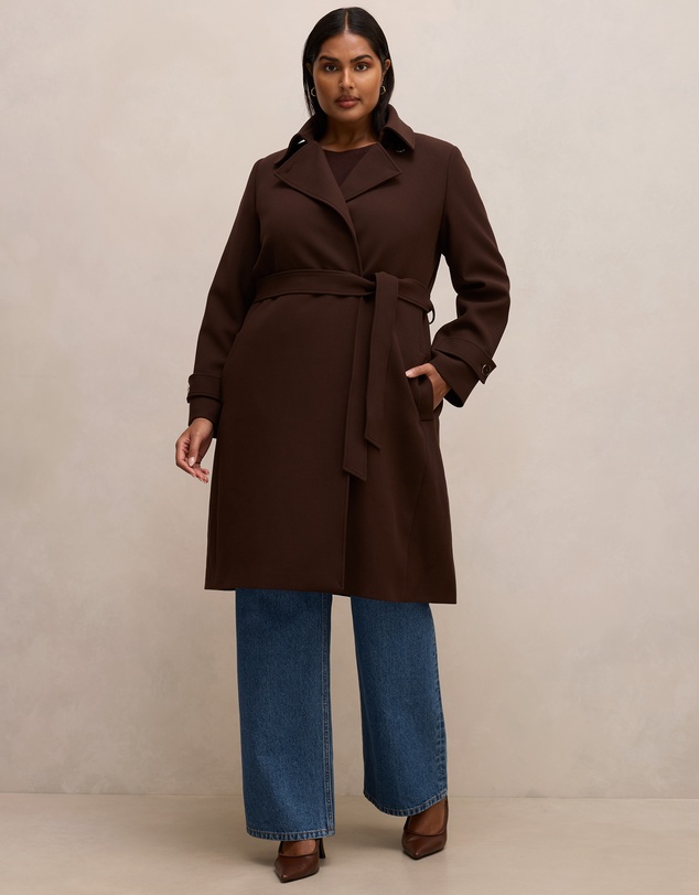 Forever New Curve - Tayla Curve Trench Coat