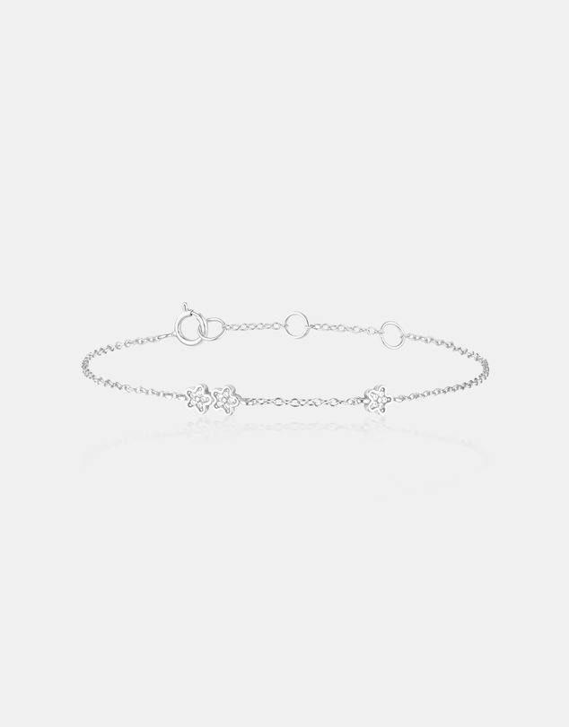 The Silver Collective - Children's Sophia Bracelet Silver
