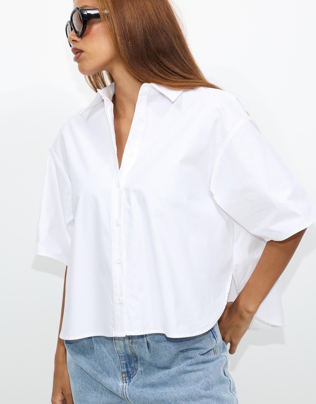 Dazie - Harbour Cotton Oversized Shirt