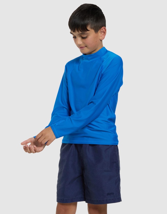 Zoggs - Bells LS Sun Top Ecolast - Kids-Teens