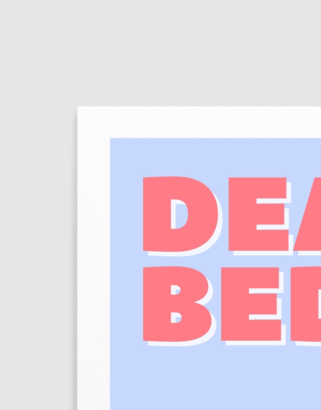 Olive et Oriel - Letter To My Bed by Athene Fritsch Art Print