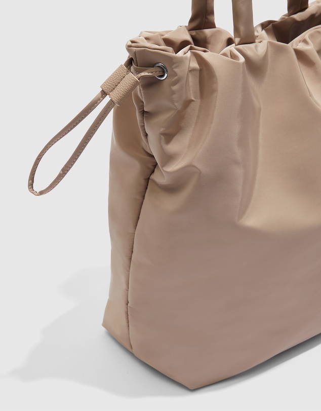 Country Road - Recycled Polyester Puffer Drawstring Bag