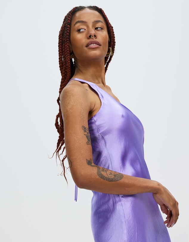 Third Form - Crush Bias One Shoulder Midi
