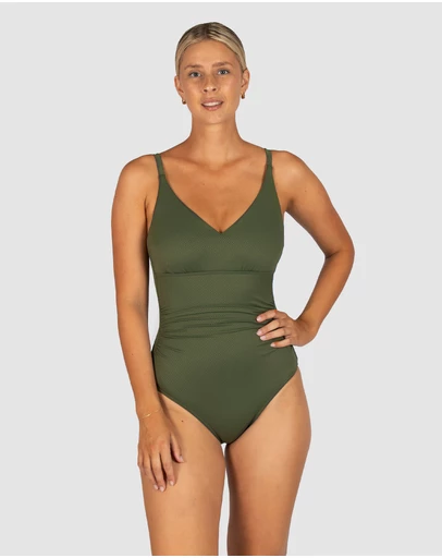 Baku Swimwear - Rococco D/E Cup Underwire One Piece Swimsuit