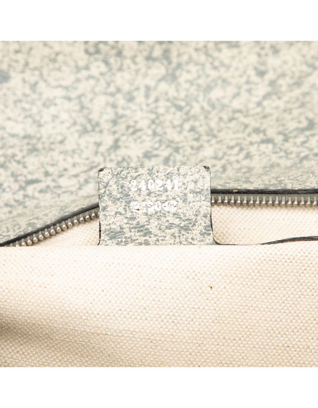 Pre-Loved by Azura Reborn - Pre-Loved Large Speckled Leather New Bamboo Top Handle Bag
