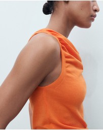 M.N.G - Draped Knit Top