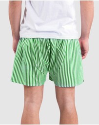 Sant And Abel - Men’s Braddock Green Boxer Shorts