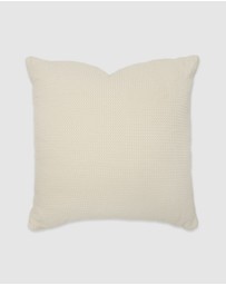 Bambury - Milo Waffle Square Cushion
