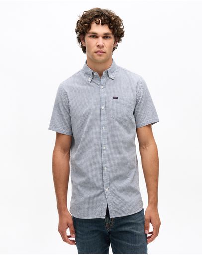 Navy Gingham