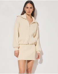MON RENN - Sonny Knit Bomber Jacket