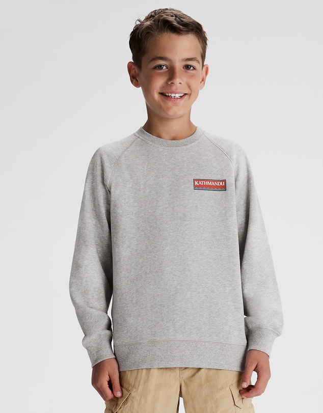 Kathmandu - Youth Heritage Logo LT BB Crew Sweatshirt