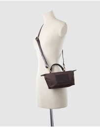 Evity - Noosa Leather Trim Crossbody Bag