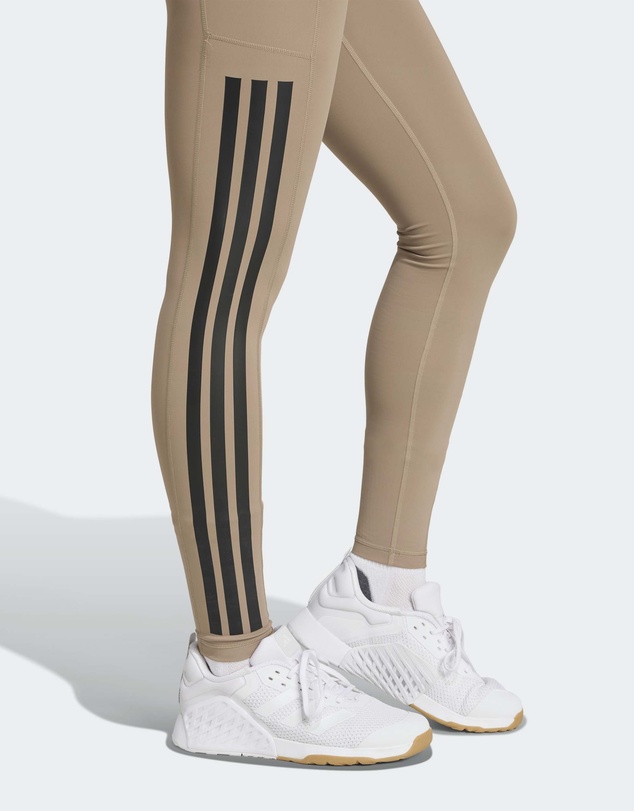 adidas Performance - Optimé 3-Stripes Full Length Leggings Womens