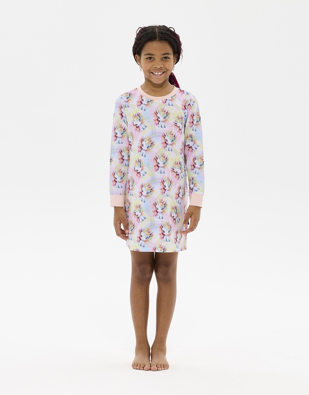 Rock Your Kid - Unicorn Pony Long Sleeve Lily Nightie