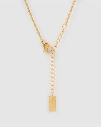 Arms Of Eve - Luxe Letter Necklace - Small