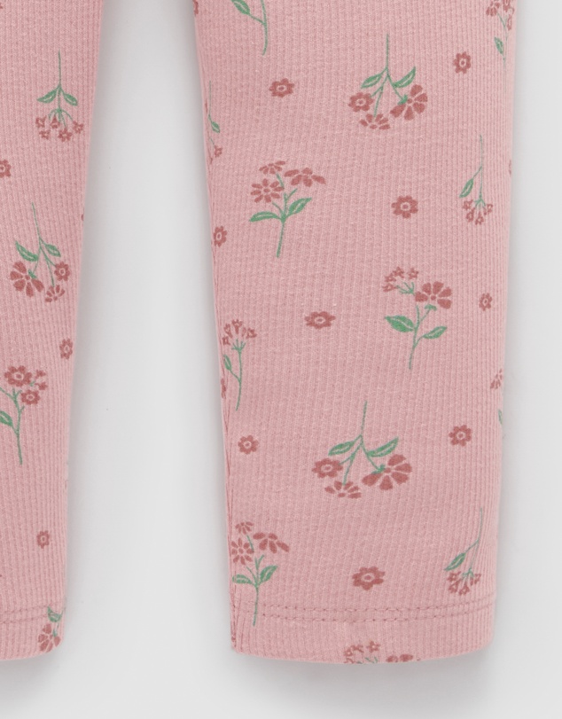 Purebaby - Thick Rib Leggings -Kids-Babies