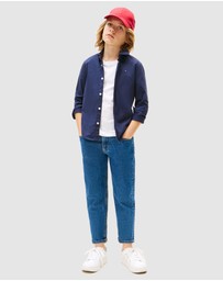 Tommy Hilfiger - Solid Poplin Shirt - Teens