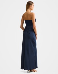 Forever New - Isra Drape Strapless Maxi Dress