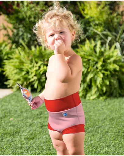 Splash About - Happy Nappy Duo™ & Liners Bundle - Pink/Red