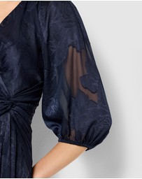 Montique - Saige Floral Wrap Dress