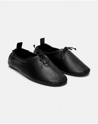 ARKET - Sporty Leather Ballerinas