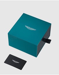 Aston Martin - HDL Two Tone Blue Dial Stainless Steel Bracelet Watch