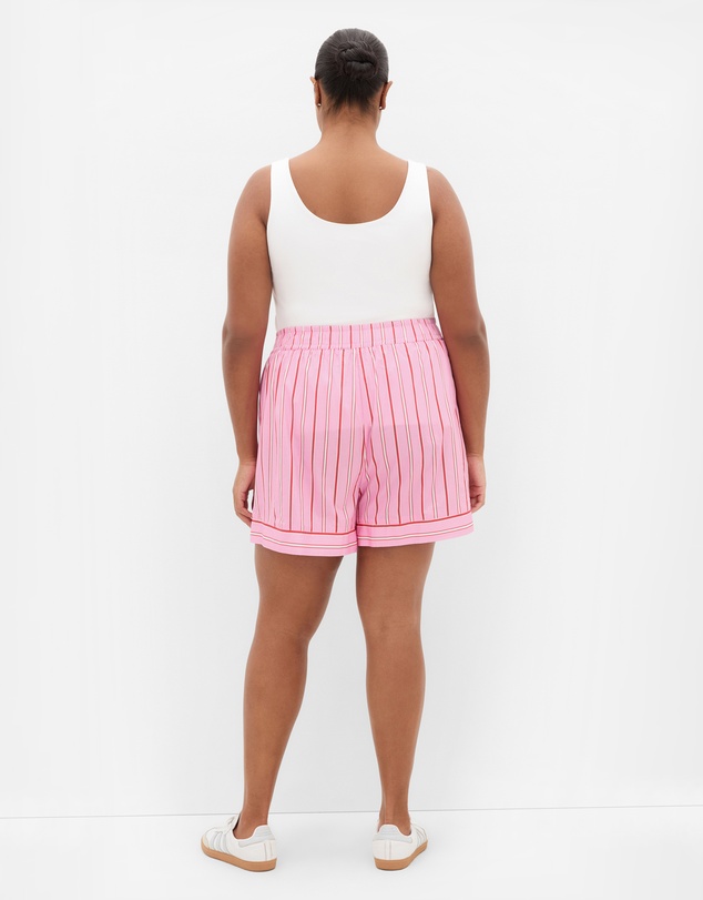 City Chic - Stassi Stripe Cotton Short