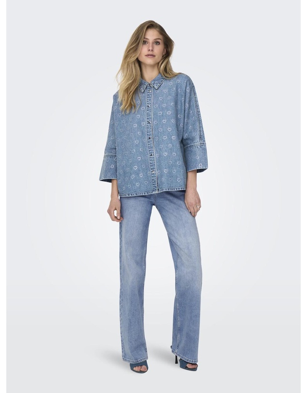 ONLY - Hannah High Waisted Wide Jeans