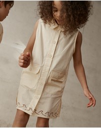 Alfred - Earl Shirt Dress | Cream
