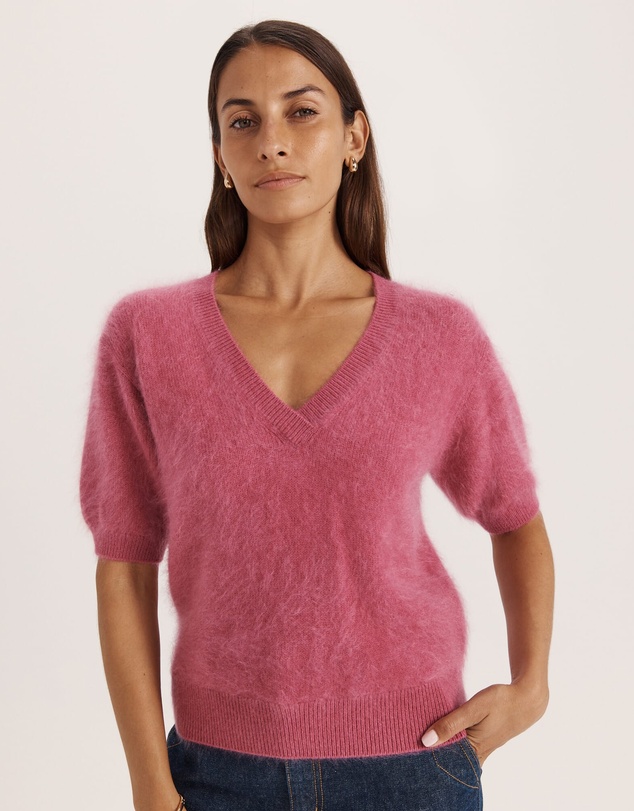 SABA - Wynter Wool Cashmere V Neck Knit